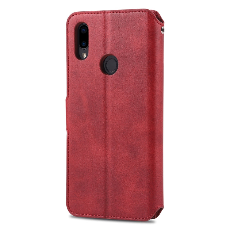 For Xiaomi Redmi 7 AZNS Calf Texture Magnetic Horizontal Flip PU Leather Case with Holder & Card Slots & Photo Frame