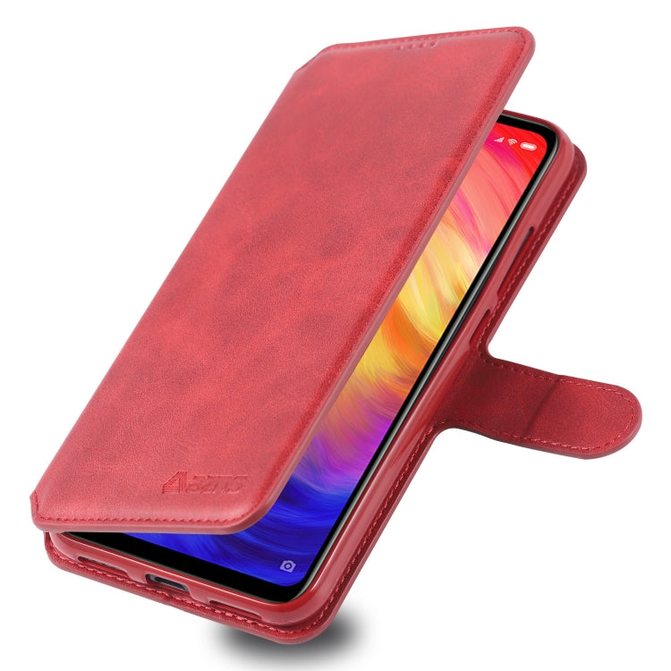 For Xiaomi Redmi 7 AZNS Calf Texture Magnetic Horizontal Flip PU Leather Case with Holder & Card Slots & Photo Frame