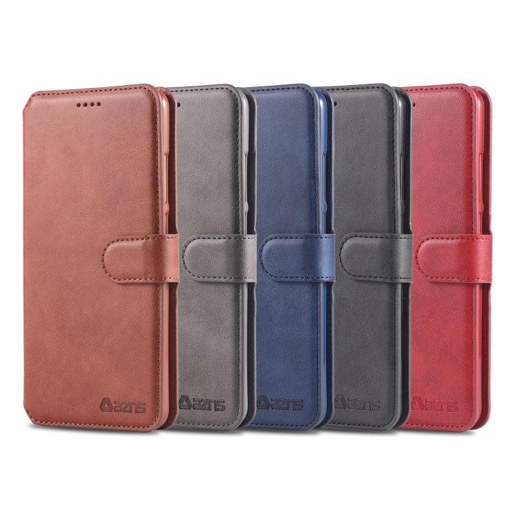 For Xiaomi Redmi Note 5 AZNS Calf Texture Magnetic Horizontal Flip PU Leather Case with Holder & Card Slots & Photo Frame