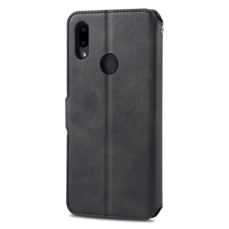 For Xiaomi Redmi Note7 AZNS Calf Texture Magnetic Horizontal Flip PU Leather Case with Holder & Card Slots & Photo Frame