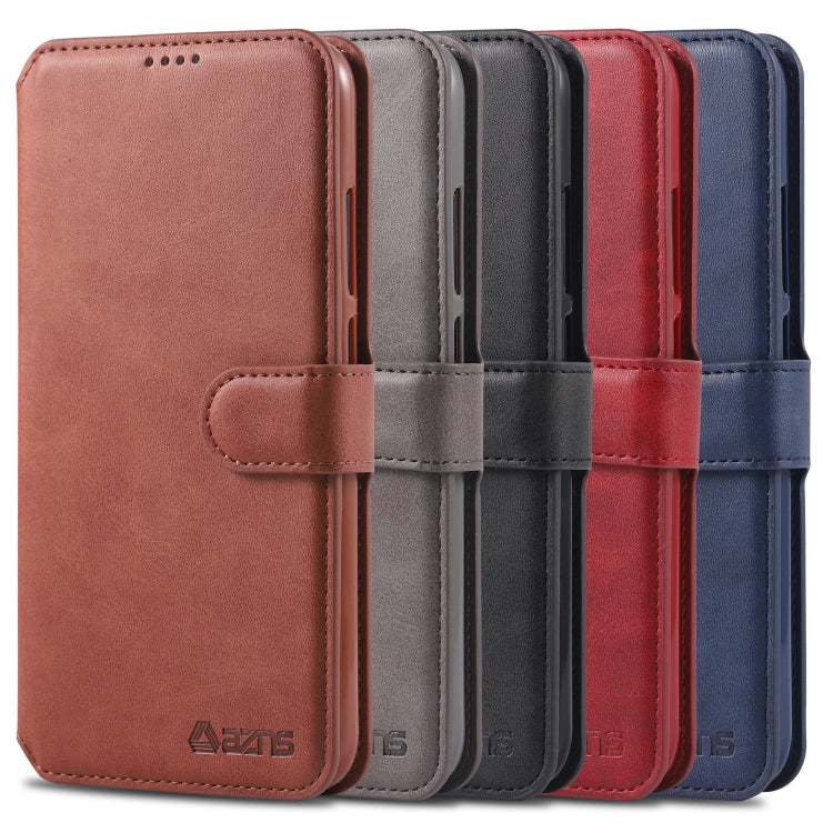 For Xiaomi Redmi Note7 AZNS Calf Texture Magnetic Horizontal Flip PU Leather Case with Holder & Card Slots & Photo Frame