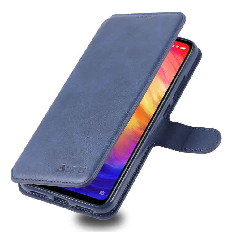 For Xiaomi Redmi Note7 AZNS Calf Texture Magnetic Horizontal Flip PU Leather Case with Holder & Card Slots & Photo Frame