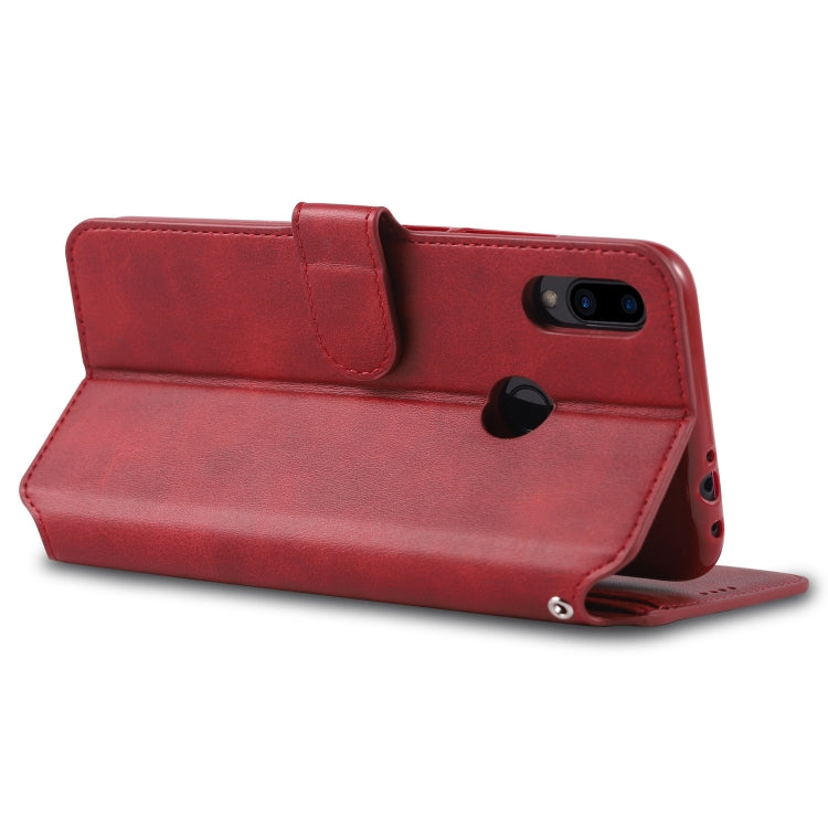For Xiaomi Redmi Note7 AZNS Calf Texture Magnetic Horizontal Flip PU Leather Case with Holder & Card Slots & Photo Frame