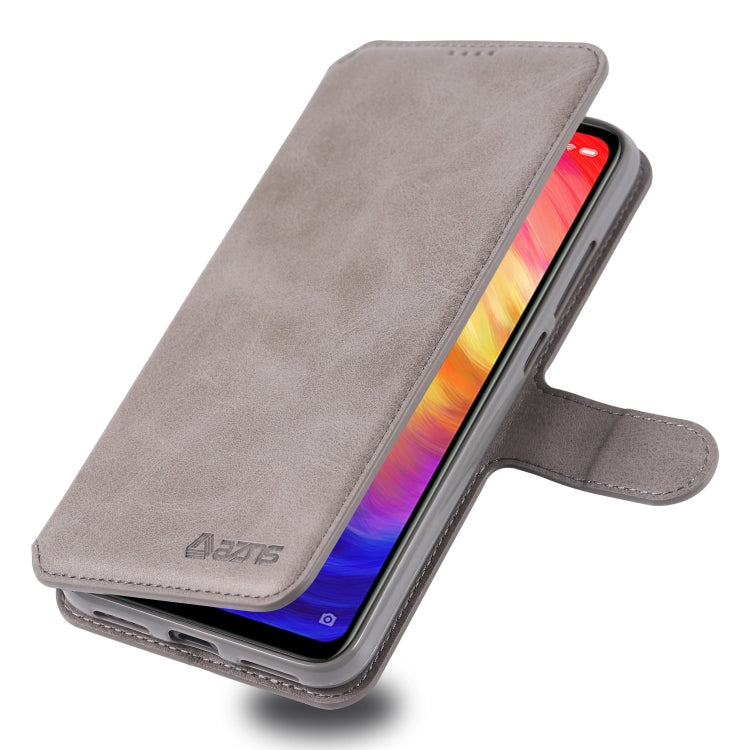 For Xiaomi Redmi Note7 AZNS Calf Texture Magnetic Horizontal Flip PU Leather Case with Holder & Card Slots & Photo Frame