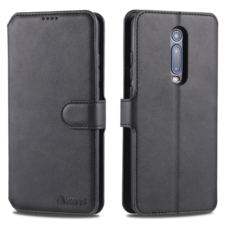 For Xiaomi Redmi K20 / K20 Pro AZNS Calf Texture Magnetic Horizontal Flip PU Leather Case with Holder & Card Slots & Photo Frame