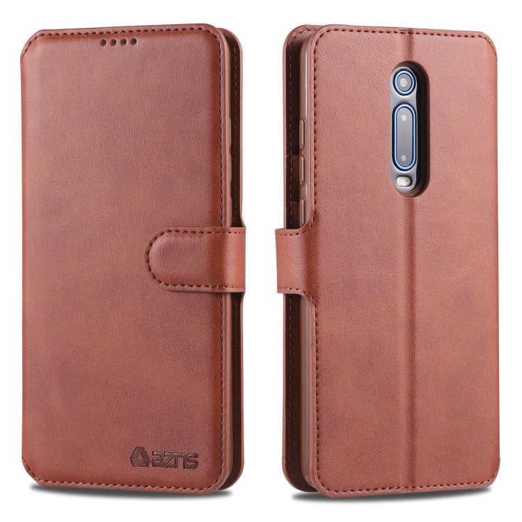 For Xiaomi Redmi K20 / K20 Pro AZNS Calf Texture Magnetic Horizontal Flip PU Leather Case with Holder & Card Slots & Photo Frame