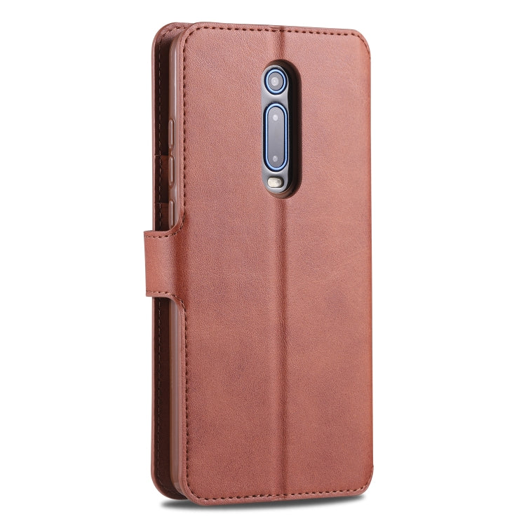 For Xiaomi Redmi K20 / K20 Pro AZNS Calf Texture Magnetic Horizontal Flip PU Leather Case with Holder & Card Slots & Photo Frame