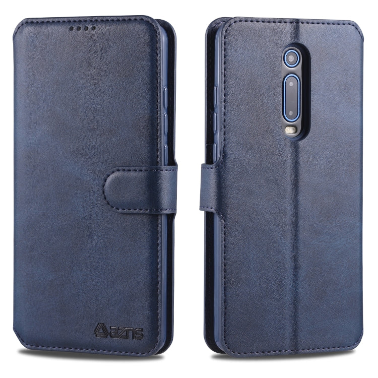 For Xiaomi Redmi K20 / K20 Pro AZNS Calf Texture Magnetic Horizontal Flip PU Leather Case with Holder & Card Slots & Photo Frame