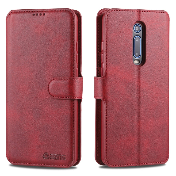 For Xiaomi Redmi K20 / K20 Pro AZNS Calf Texture Magnetic Horizontal Flip PU Leather Case with Holder & Card Slots & Photo Frame