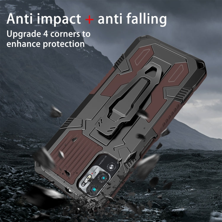 For Xiaomi Redmi Note 10 5G Armor Warrior Shockproof PC + TPU Protective Case