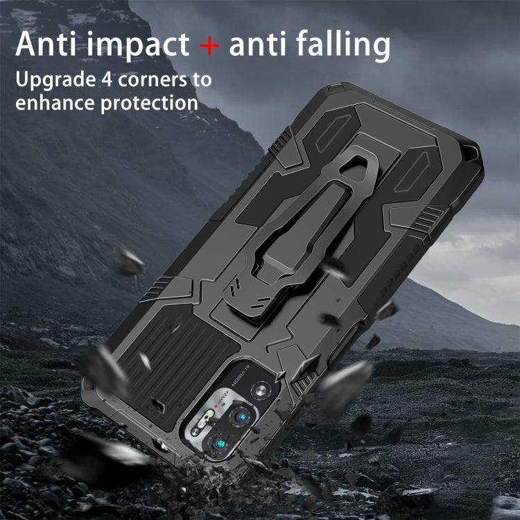 For Xiaomi Redmi Note 10 5G Armor Warrior Shockproof PC + TPU Protective Case
