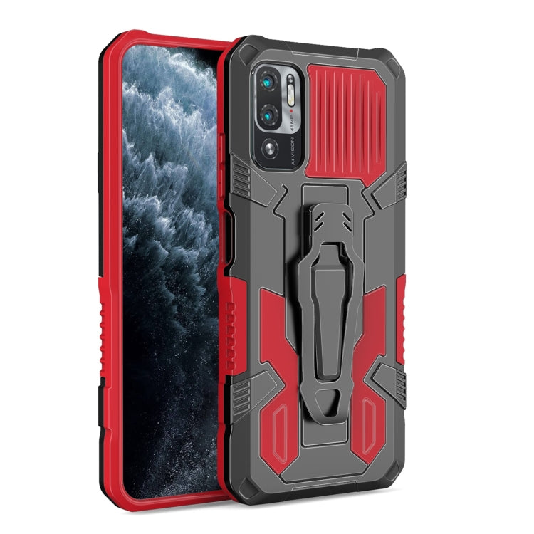 For Xiaomi Redmi Note 10 5G Armor Warrior Shockproof PC + TPU Protective Case