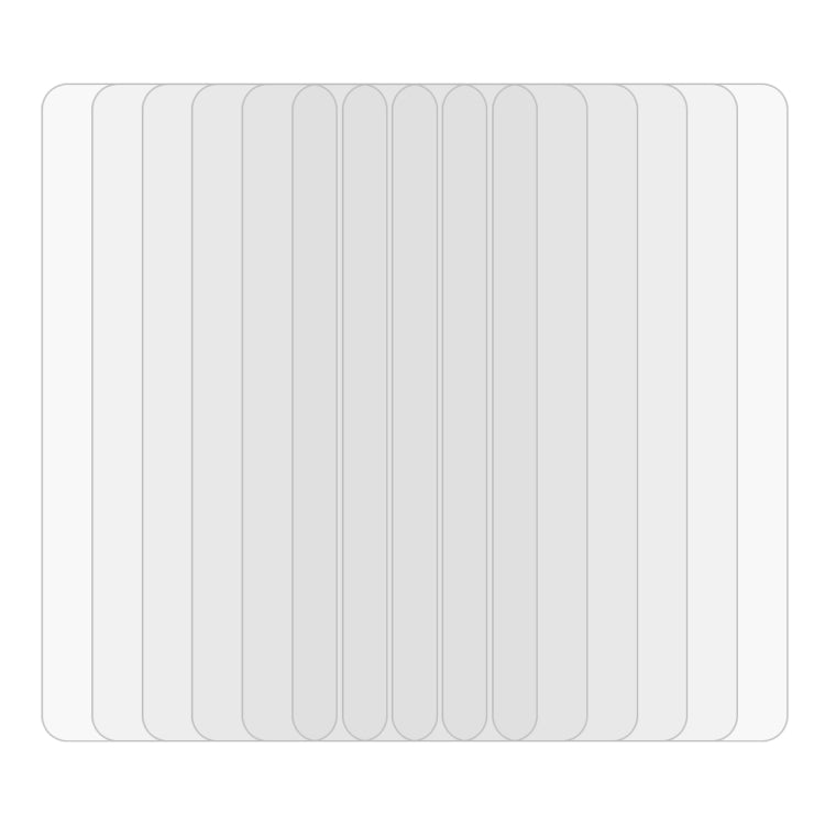 For OPPO Realme Q3 5G / Q3i 5G 10 PCS 0.26mm 9H 2.5D Tempered Glass Film