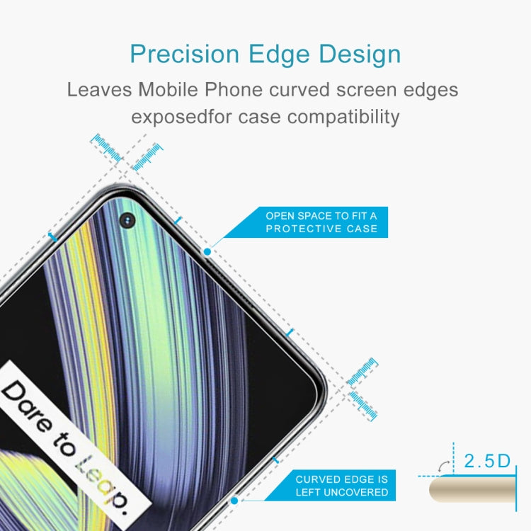 For OPPO Realme X7 Max 5G 10 PCS 0.26mm 9H 2.5D Tempered Glass Film