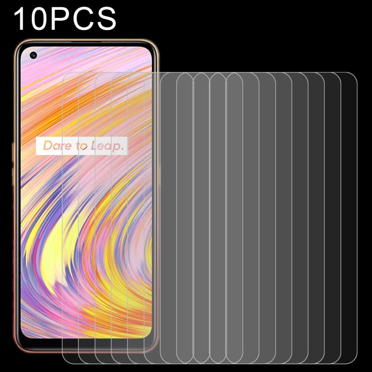For OPPO Realme V15 5G 10 PCS 0.26mm 9H 2.5D Tempered Glass Film
