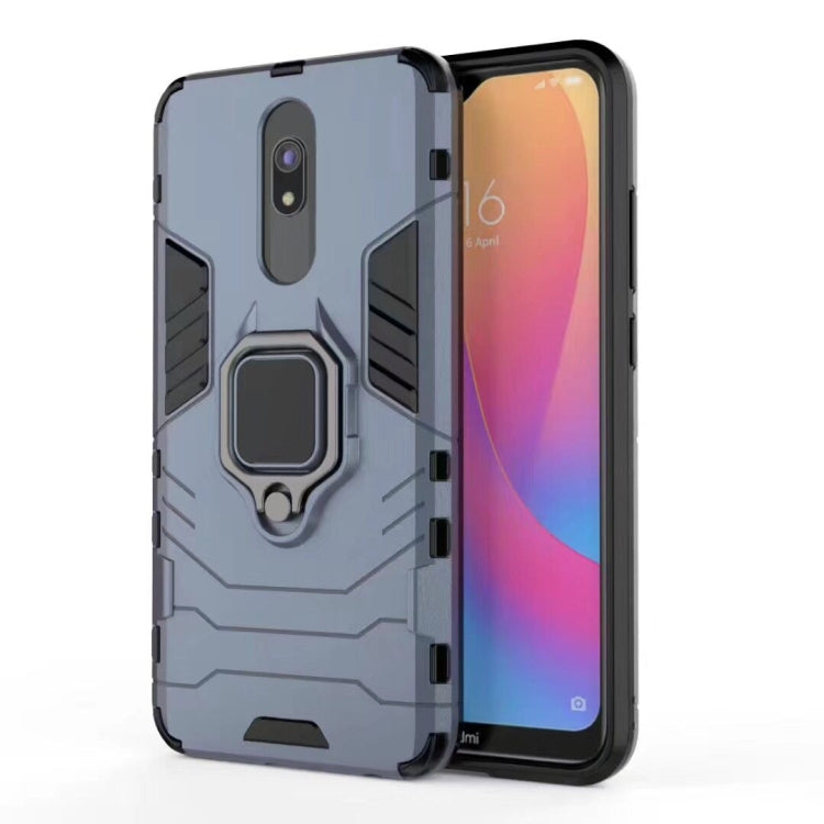 For Xiaomi Redmi 8 / 8A Shockproof PC + TPU Case with Magnetic Ring Holder