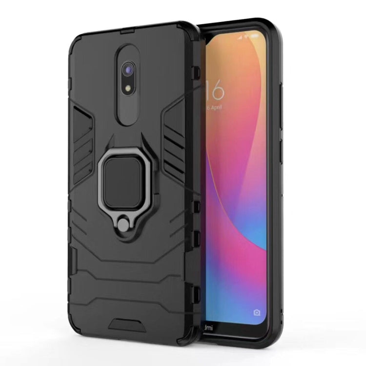 For Xiaomi Redmi 8 / 8A Shockproof PC + TPU Case with Magnetic Ring Holder