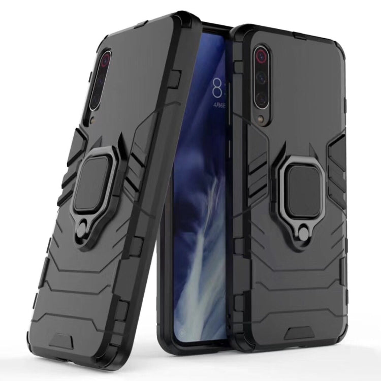 For Xiaomi 9 Pro Shockproof PC + TPU Case with Magnetic Ring Holder