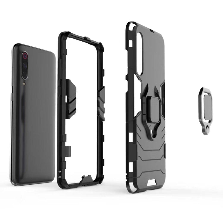 For Xiaomi 9 Pro Shockproof PC + TPU Case with Magnetic Ring Holder
