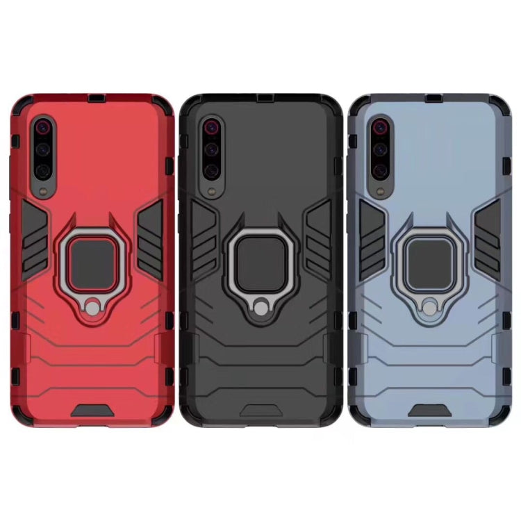 For Xiaomi 9 Pro Shockproof PC + TPU Case with Magnetic Ring Holder
