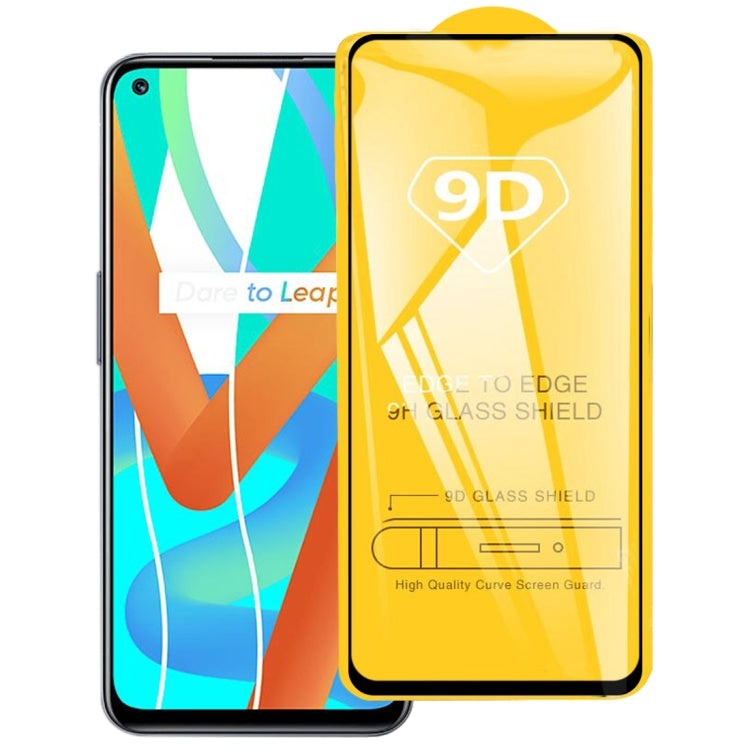 For OPPO Realme V13 5G 9D Full Glue Full Screen Tempered Glass Film
