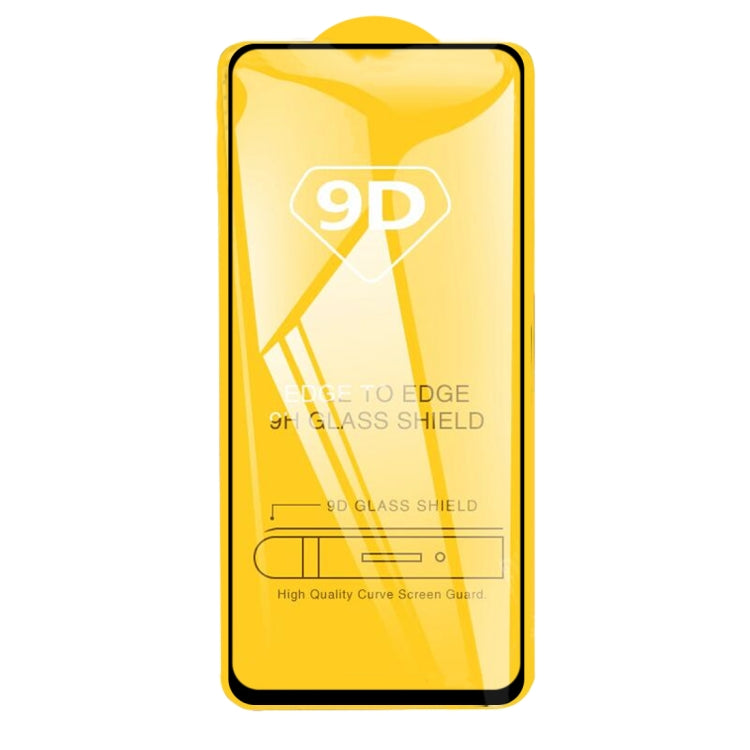 For OPPO Realme V15 5G 9D Full Glue Full Screen Tempered Glass Film
