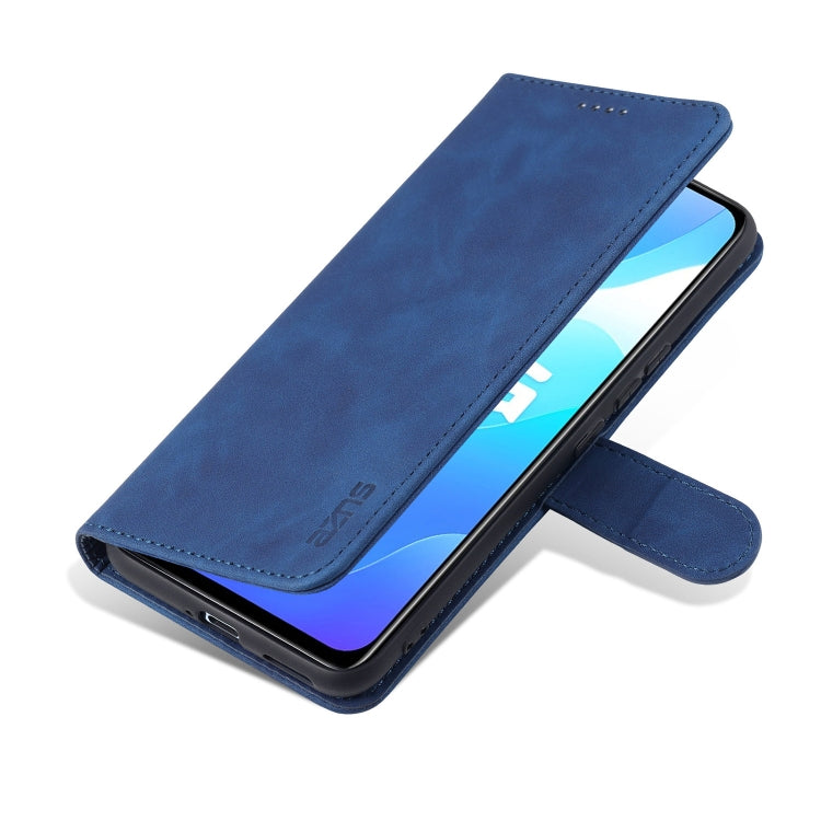 For vivo Y73s / S7e AZNS Skin Feel Calf Texture Horizontal Flip Leather Case with Card Slots & Holder & Wallet