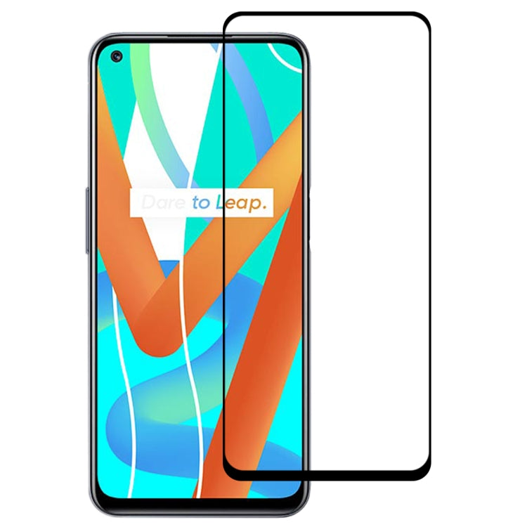 For OPPO Realme V13 5G Full Glue Full Cover Screen Protector Tempered Glass Film