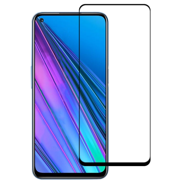 For OPPO Realme Narzo 30 5G Full Glue Full Cover Screen Protector Tempered Glass Film
