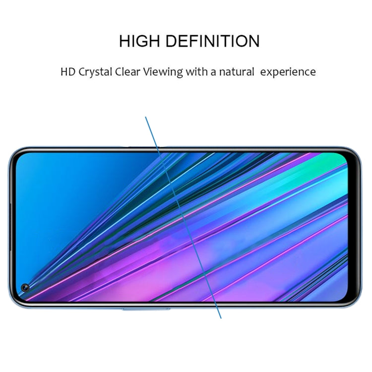 For OPPO Realme Narzo 30 5G Full Glue Full Cover Screen Protector Tempered Glass Film