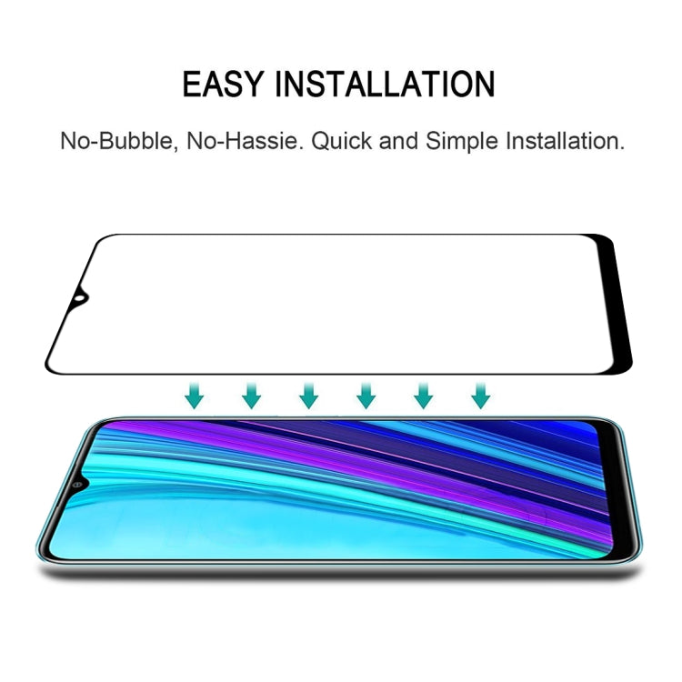 For OPPO Realme Narzo 30A / Narzo 20A / Narzo 20 25 PCS Full Glue Full Screen Tempered Glass Film