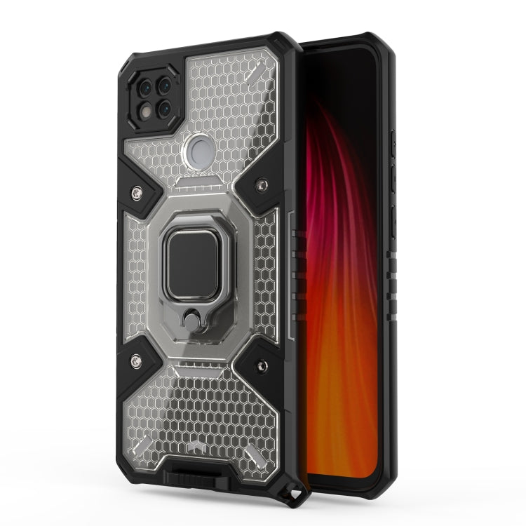 For Xiaomi Redmi 9C Space PC+TPU Ring Holder Protective Case