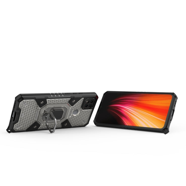 For Xiaomi Redmi 9C Space PC+TPU Ring Holder Protective Case