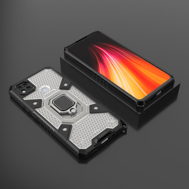 For Xiaomi Redmi 9C Space PC+TPU Ring Holder Protective Case