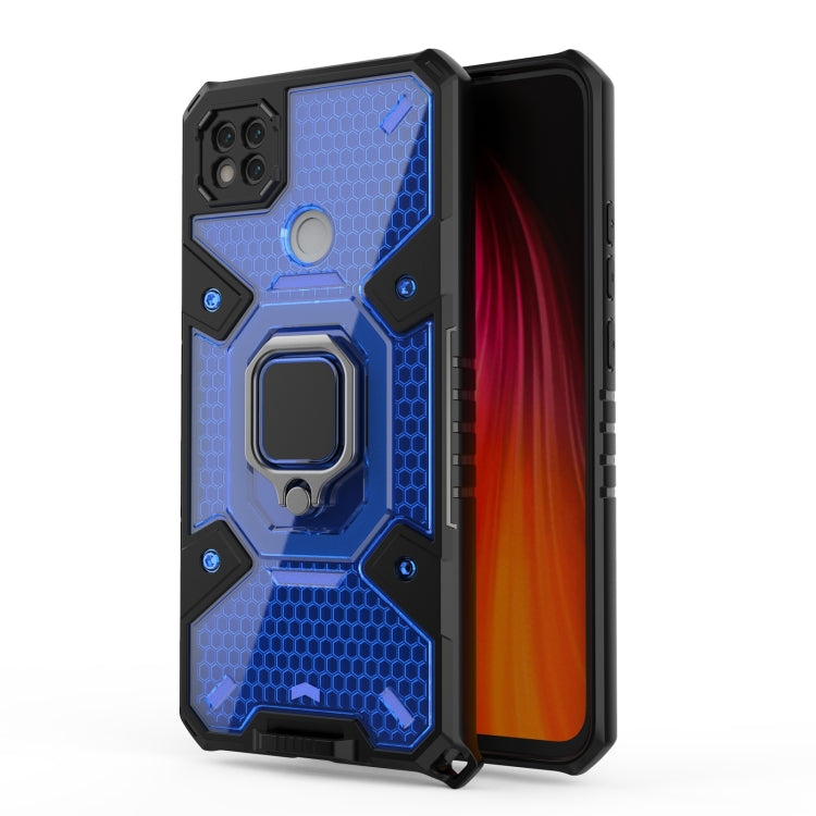 For Xiaomi Redmi 9C Space PC+TPU Ring Holder Protective Case