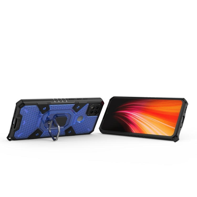 For Xiaomi Redmi 9C Space PC+TPU Ring Holder Protective Case