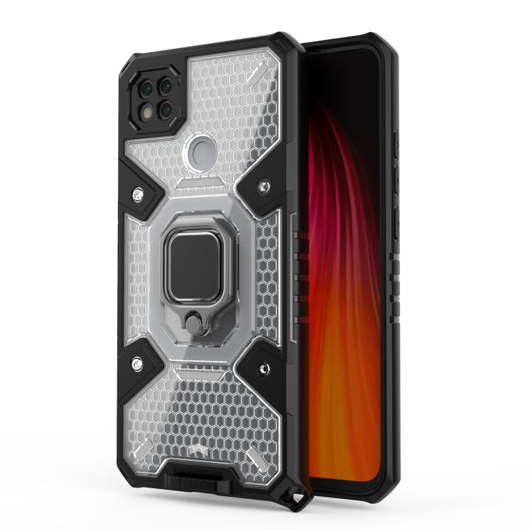For Xiaomi Redmi 9C Space PC+TPU Ring Holder Protective Case