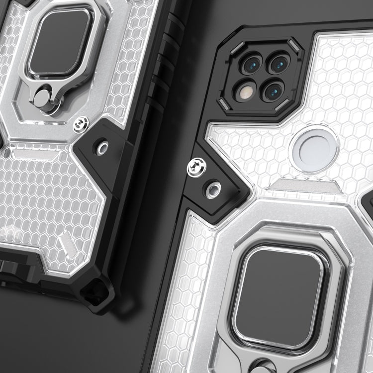 For Xiaomi Redmi 9C Space PC+TPU Ring Holder Protective Case