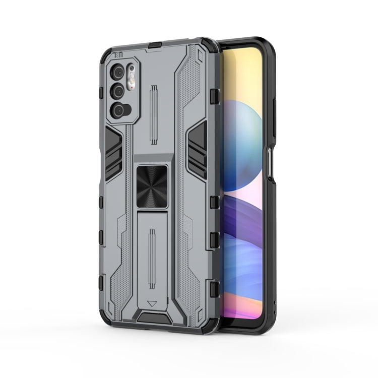 For Xiaomi Redmi Note 10 5G Supersonic PC + TPU Shock-proof Protective Case with Holder