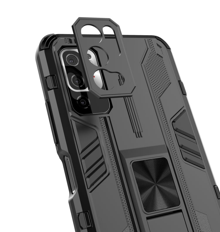 For Xiaomi Redmi Note 10 5G Supersonic PC + TPU Shock-proof Protective Case with Holder