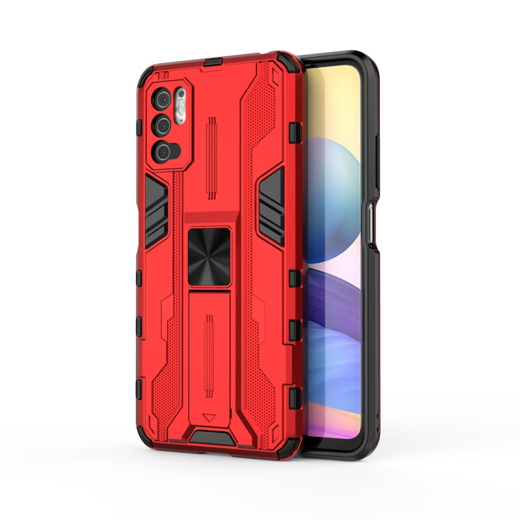 For Xiaomi Redmi Note 10 5G Supersonic PC + TPU Shock-proof Protective Case with Holder