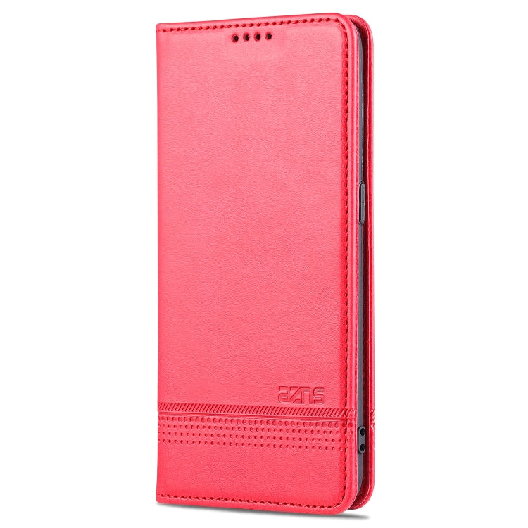 For OPPO K9 5G AZNS Magnetic Calf Texture Horizontal Flip Leather Case with Card Slots & Holder & Wallet