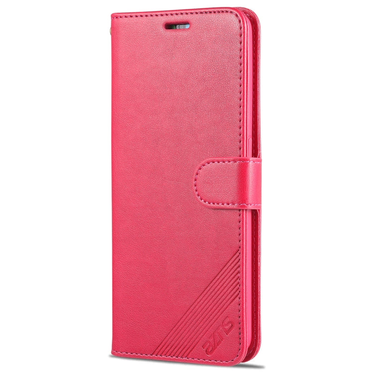 For OPPO A94 5G / Reno5Z 5G / F19 Pro+ 5G AZNS Sheepskin Texture Horizontal Flip Leather Case with Holder & Card Slots & Wallet