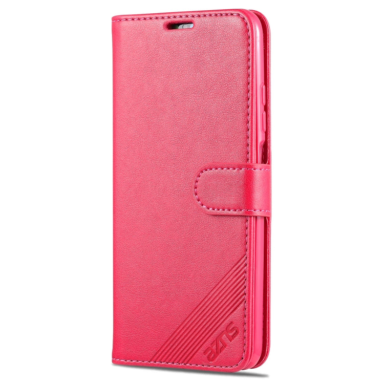 For Xiaomi Redmi Note 10 4G AZNS Sheepskin Texture Horizontal Flip Leather Case with Holder & Card Slots & Wallet
