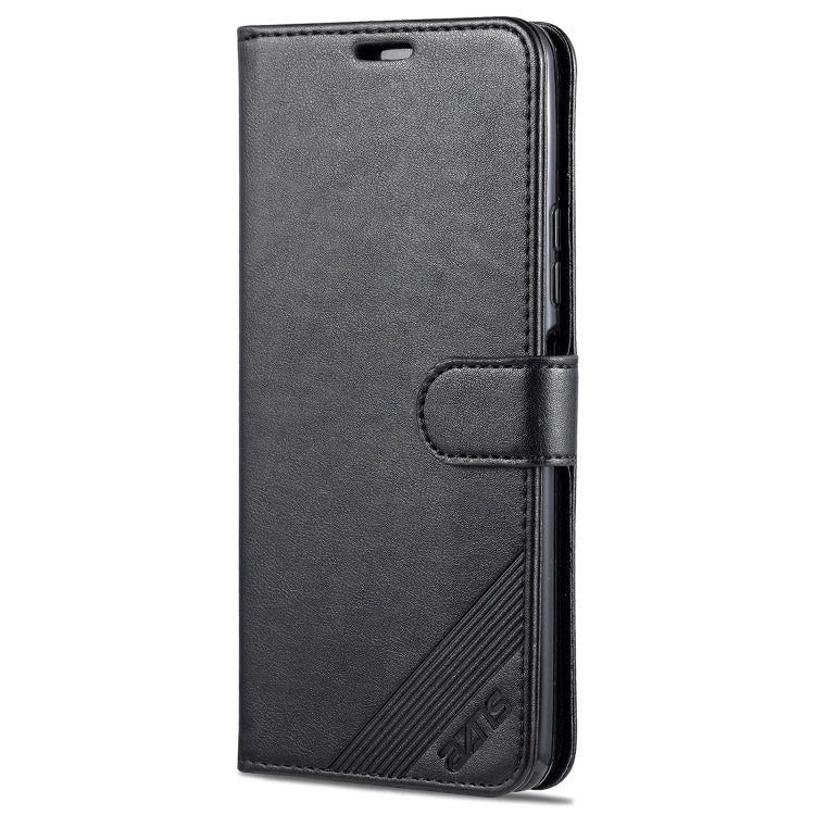 For Xiaomi Redmi Note 10 Pro AZNS Sheepskin Texture Horizontal Flip Leather Case with Holder & Card Slots & Wallet