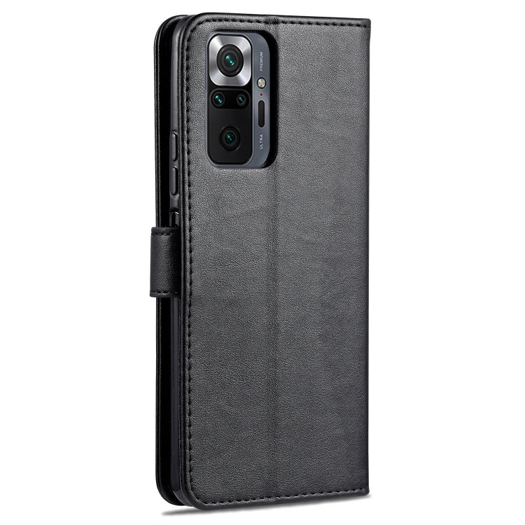 For Xiaomi Redmi Note 10 Pro AZNS Sheepskin Texture Horizontal Flip Leather Case with Holder & Card Slots & Wallet