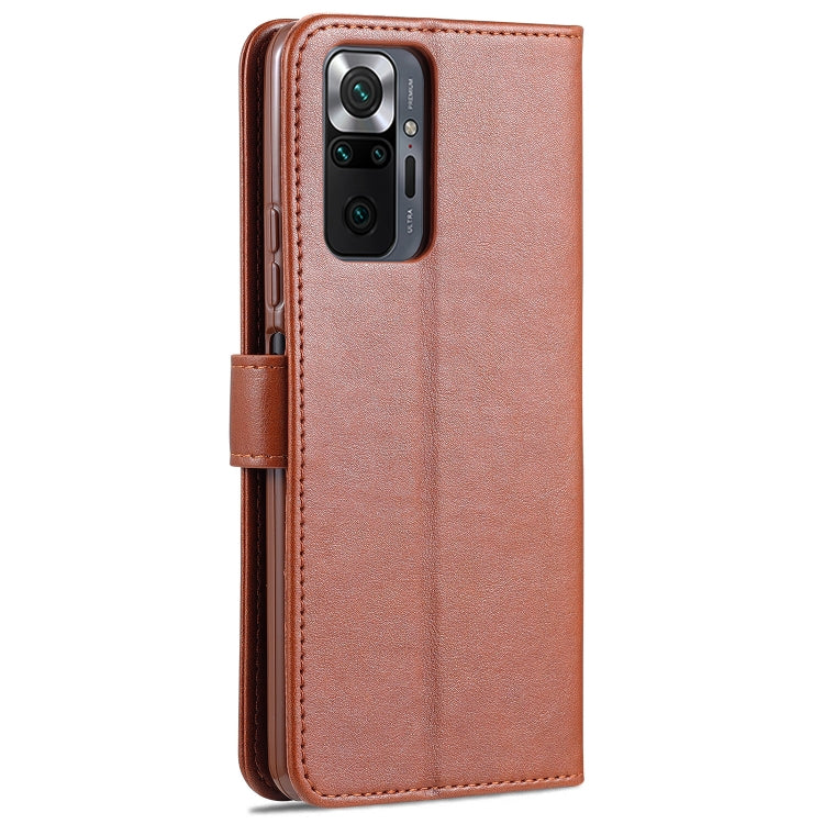 For Xiaomi Redmi Note 10 Pro AZNS Sheepskin Texture Horizontal Flip Leather Case with Holder & Card Slots & Wallet