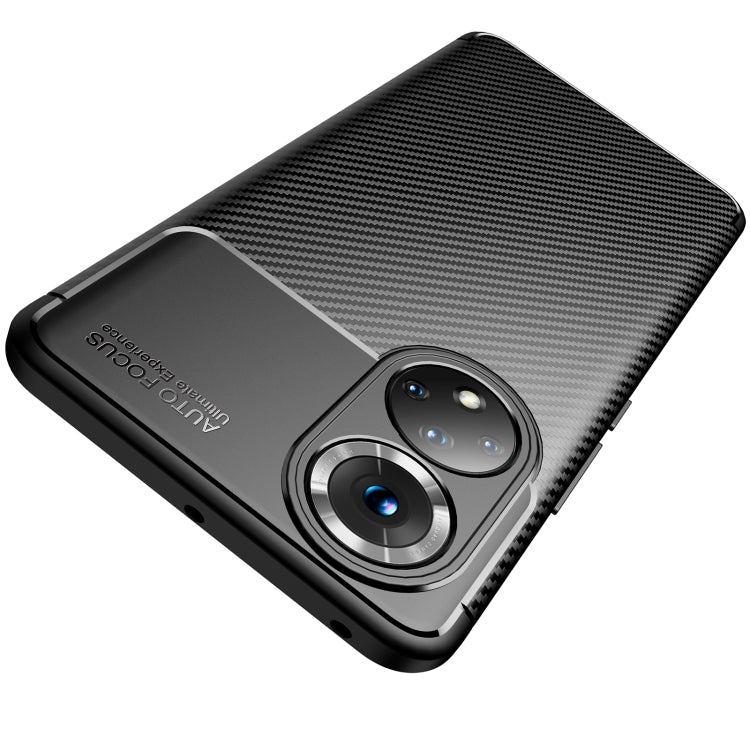 For Honor 50 Carbon Fiber Texture Shockproof TPU Case