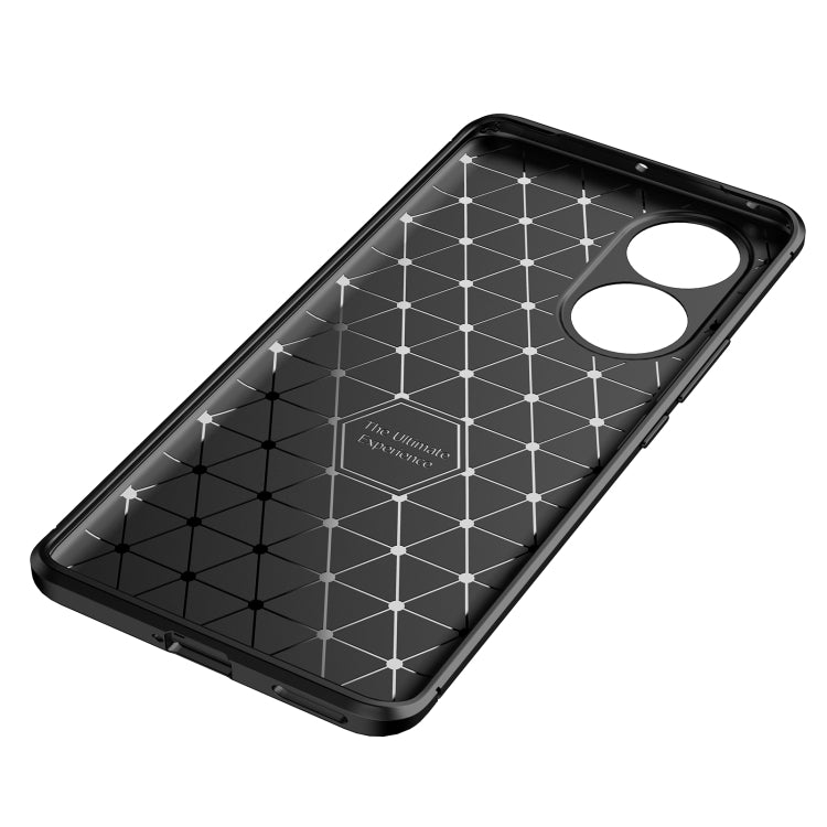 For Honor 50 Carbon Fiber Texture Shockproof TPU Case