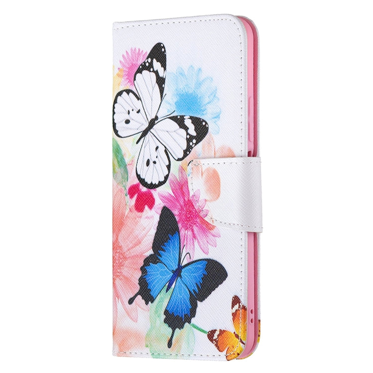 For Xiaomi Mi 11 Lite Colored Drawing Pattern Horizontal Flip Leather Case with Holder & Card Slots & Wallet